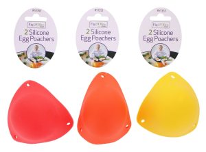 2 Silicone Egg Poachers