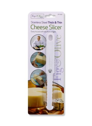 Fig & Olive Stainless Steel Cheese Slicer