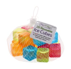 Reusable Ice Cubes With Mesh Bag Pack OF 20
