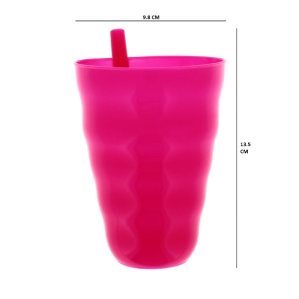 Tumblers With Straw 4 pc