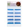 Mini Square Storage Container 10 pc