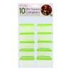 Mini Square Storage Container 10 pc