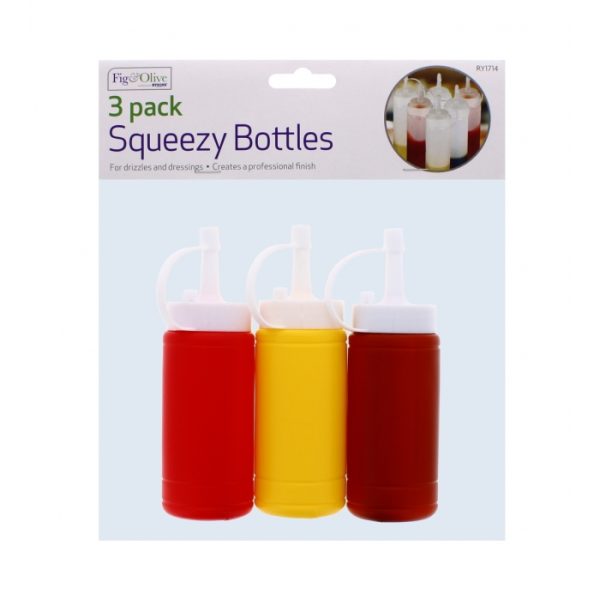 Squeezy Bottles Pack Of 3