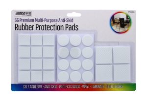 56 Premium Multi-Purpose Anti-Skid Rubber Protection Pads