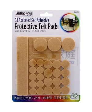 Protective Felt Pads 38 Self Adhesive