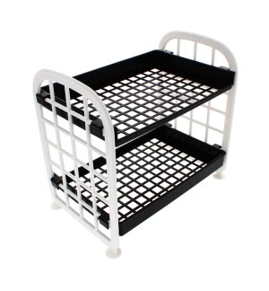 2 Tier Plastic Utility Shelves