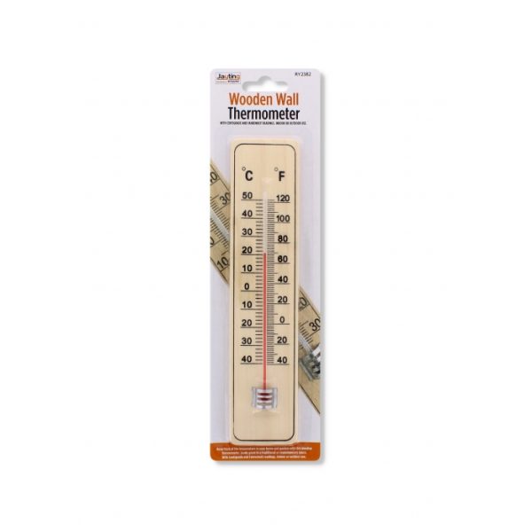 Wooden Wall Thermometer