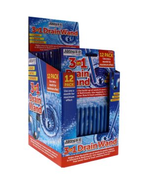 3 In 1 Drain Wand Pack OF 12 Pdq