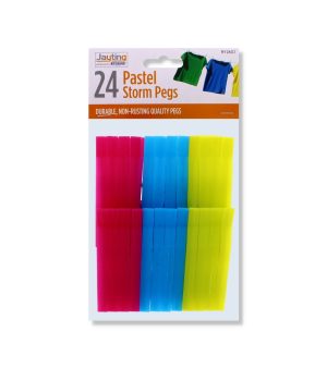 24 Plastic Storm Pegs