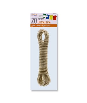 Plastic Coated Metal Clothes Line 20 Metre