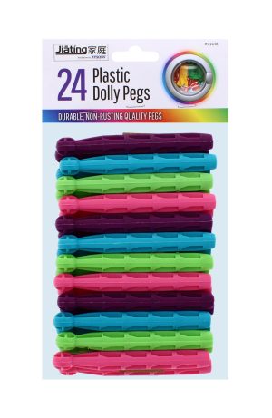 Plastic Dolly Pegs Pack OF 24