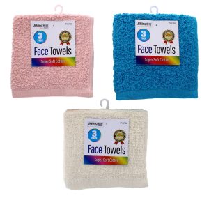 Face Cloth Pack of 3