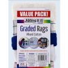 General Purpose Graded Rags Mixed Cotton Pack of 5