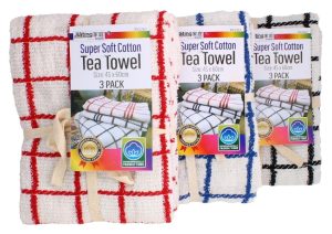 Super Soft Cotton Tea Twoel Pack of 3