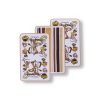 Velour Tea Time Printed Tea Towels pack of 3