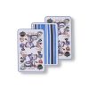 Velour Tea Time Printed Tea Towels pack of 3