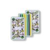 Velour Tea Time Printed Tea Towels pack of 3
