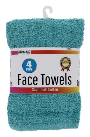 Face Towels Pack of 4