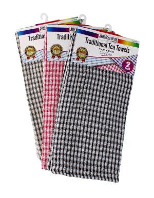 Heavy Wonder Traditional Tea Towel Pack of 2
