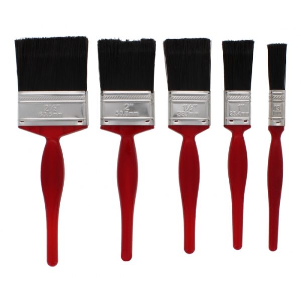 5 pc Deluxe Paint Brush Set