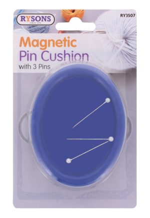 Magnetic Pin Cushion With 3 Pins