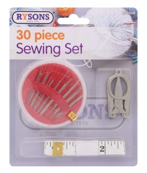 Sewing Needle Set With Tape Measure