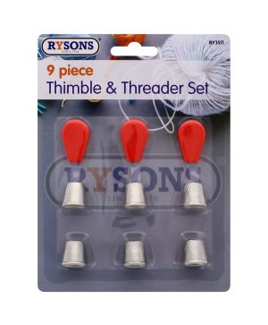 Thimbles & Threaders Set 9 pc