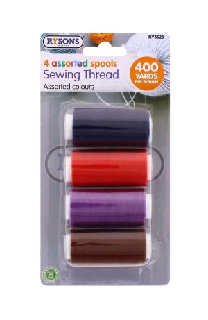 4 Spools Sewing Thread