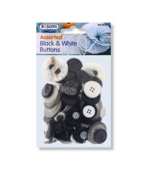 Black & White Buttons