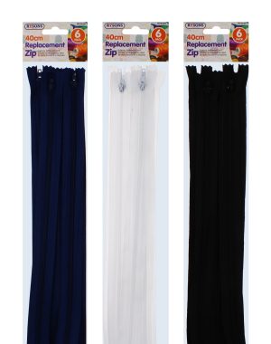 Zips 40cm 6 pc