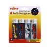 Electronic Lighters - Cars Pack Of 4