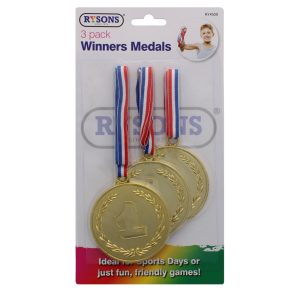 Winners Medals Pack Of 3