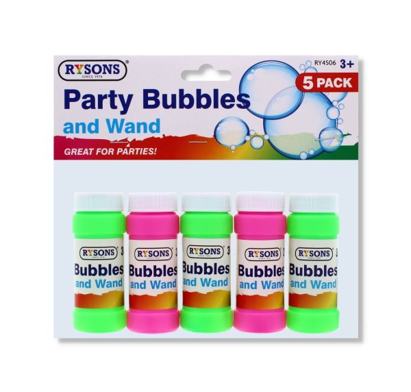 5 Pack Party Bubbles