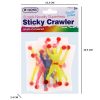 Novelty Superhero Sticky Crawler 6pk