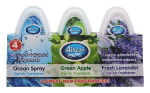 Fragrance Gel Air Fresheners Pack of 3