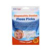 Disposable Dental Floss Picks Pack Of 80
