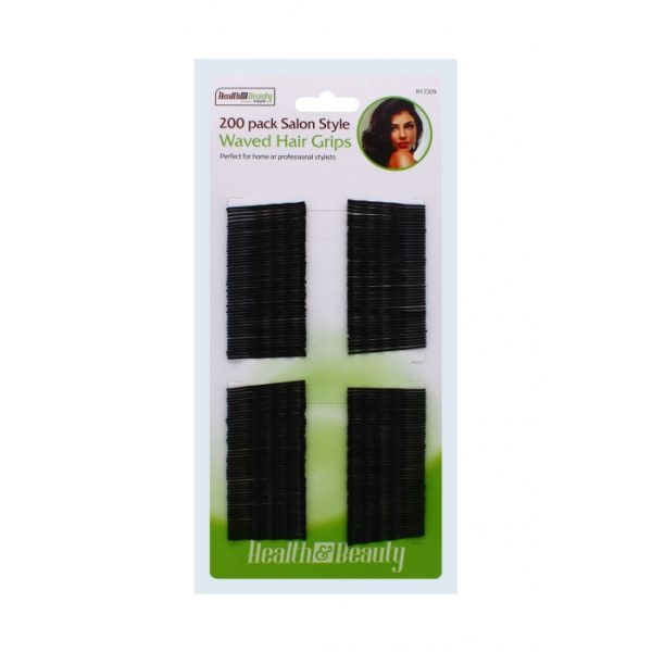 Waved Hair Grip PACK OF 200