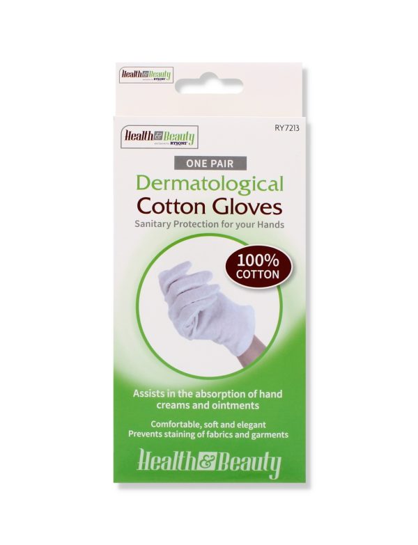 1 Pair Dermatological Cotton Gloves