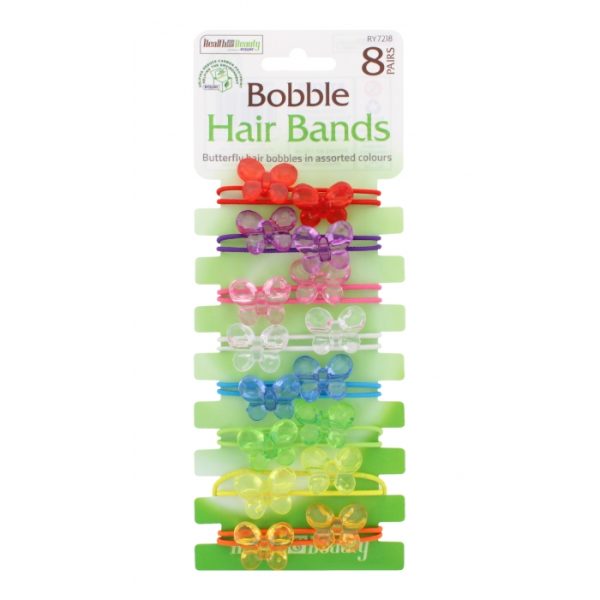 8 Pairs Bobble Hair Bands