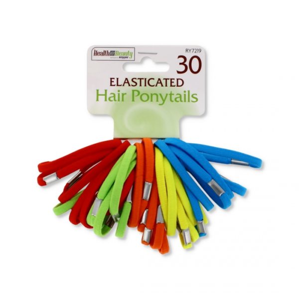 Multi Coloured Hair Ponytails PACK OF 30