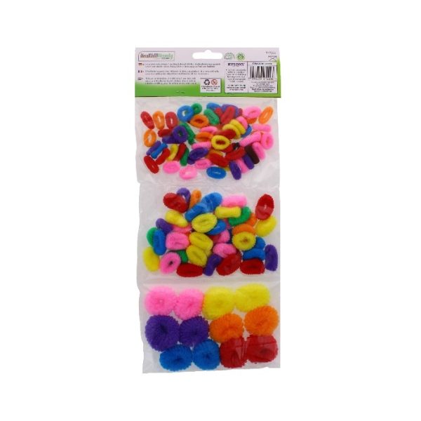 Hair Bobbles 132 pcs