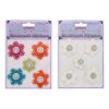 3D Jeweled Blossom Stickers