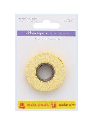 Ribbon Tape Make A Wish Yellow