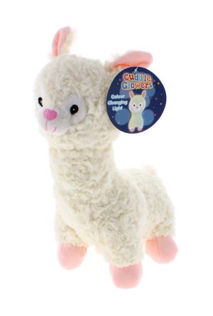Cuddle Glowers Llama Teddy