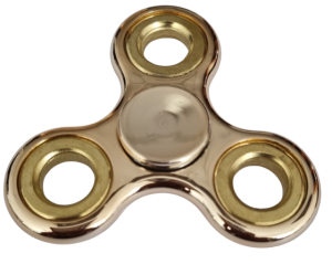 Krazy Finger Fidget Spinner Anti Stress Gold