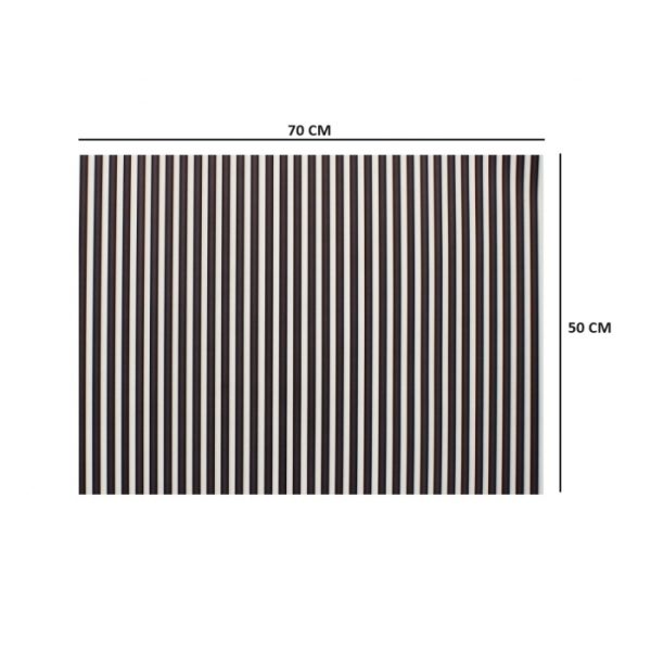 Gift Wrap Paper Santoro London Black & White Stripes