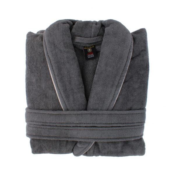 Velour Signature Bathrobe 4 Assorted Colours