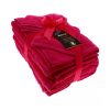 Satin Towel Set 2 Bath,2 Hand,2 Face 6pc