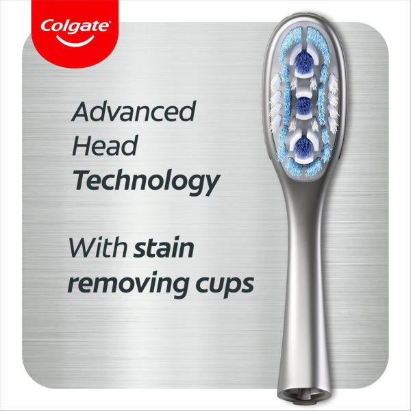 Colgate Link Whitening Toothbrush Handle With Replaceable Heads