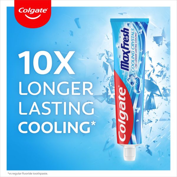 Colgate Max Fresh Cooling Crystals Flouride Toothpaste